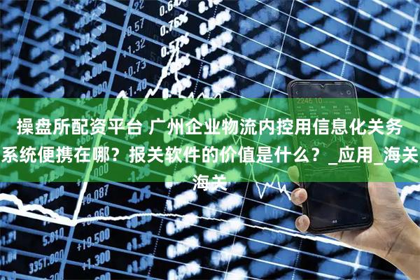 操盘所配资平台 广州企业物流内控用信息化关务系统便携在哪?报关软件的价值是什么?_应用_海关