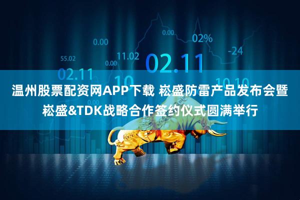 温州股票配资网APP下载 崧盛防雷产品发布会暨崧盛&TDK战略合作签约仪式圆满举行