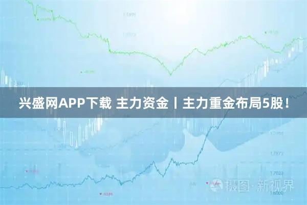 兴盛网APP下载 主力资金丨主力重金布局5股！